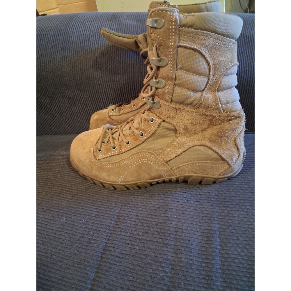 Belleville 533ST Sabre Steel Toe Boots Mens 7W Womens 9W Coyote Brown Vibram USA